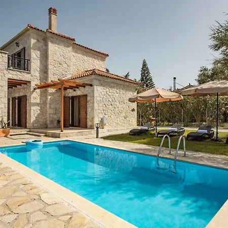 Villa Murtini Stone With Private Pool, By Zantewize Áyios Kírikos